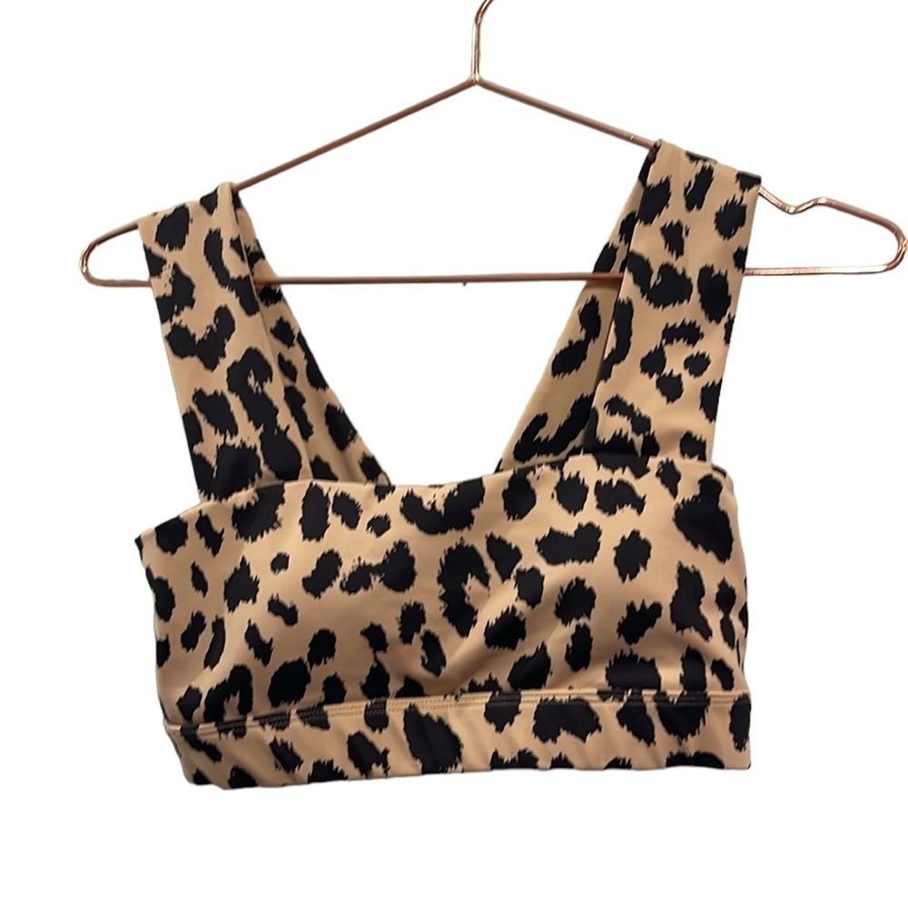 All Fenix leopard Sport Bra. Size small